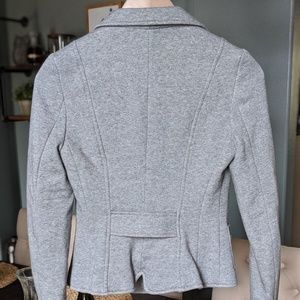 Heather Grey Casual Blazer (size 2)
